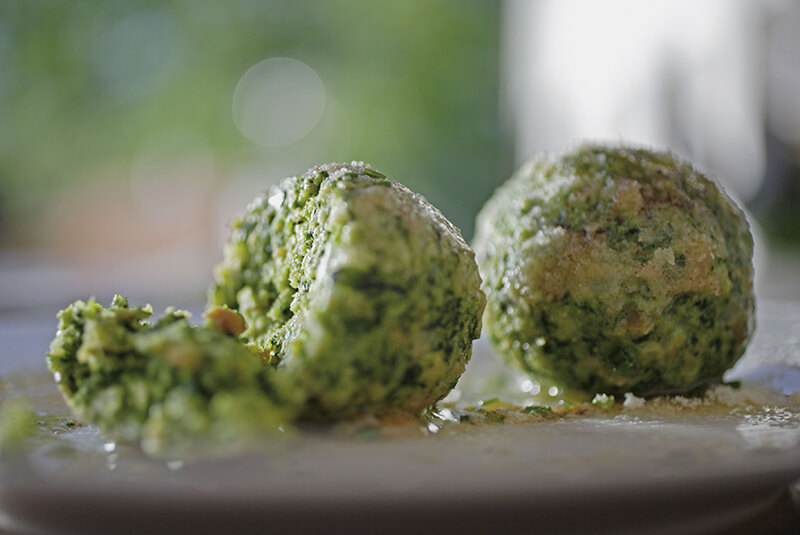 Spinatknödel
